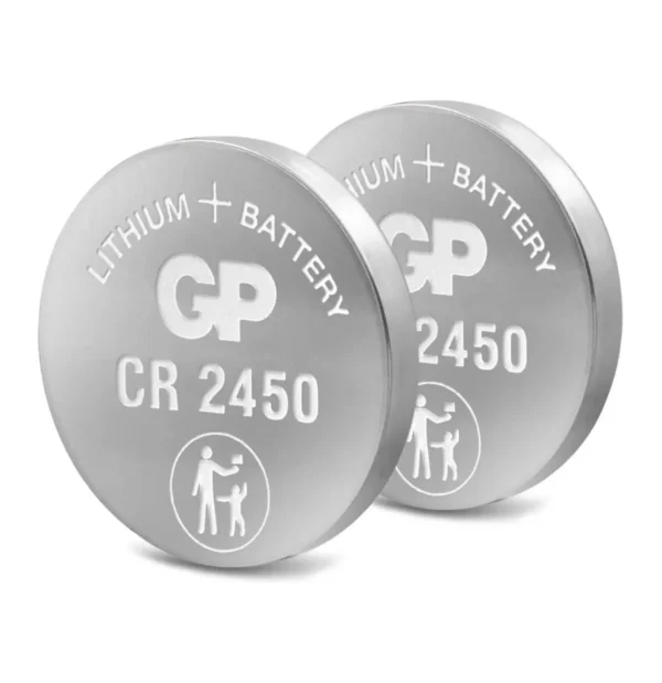 GP CR2450 3V Pack 5 Piles – Image 2