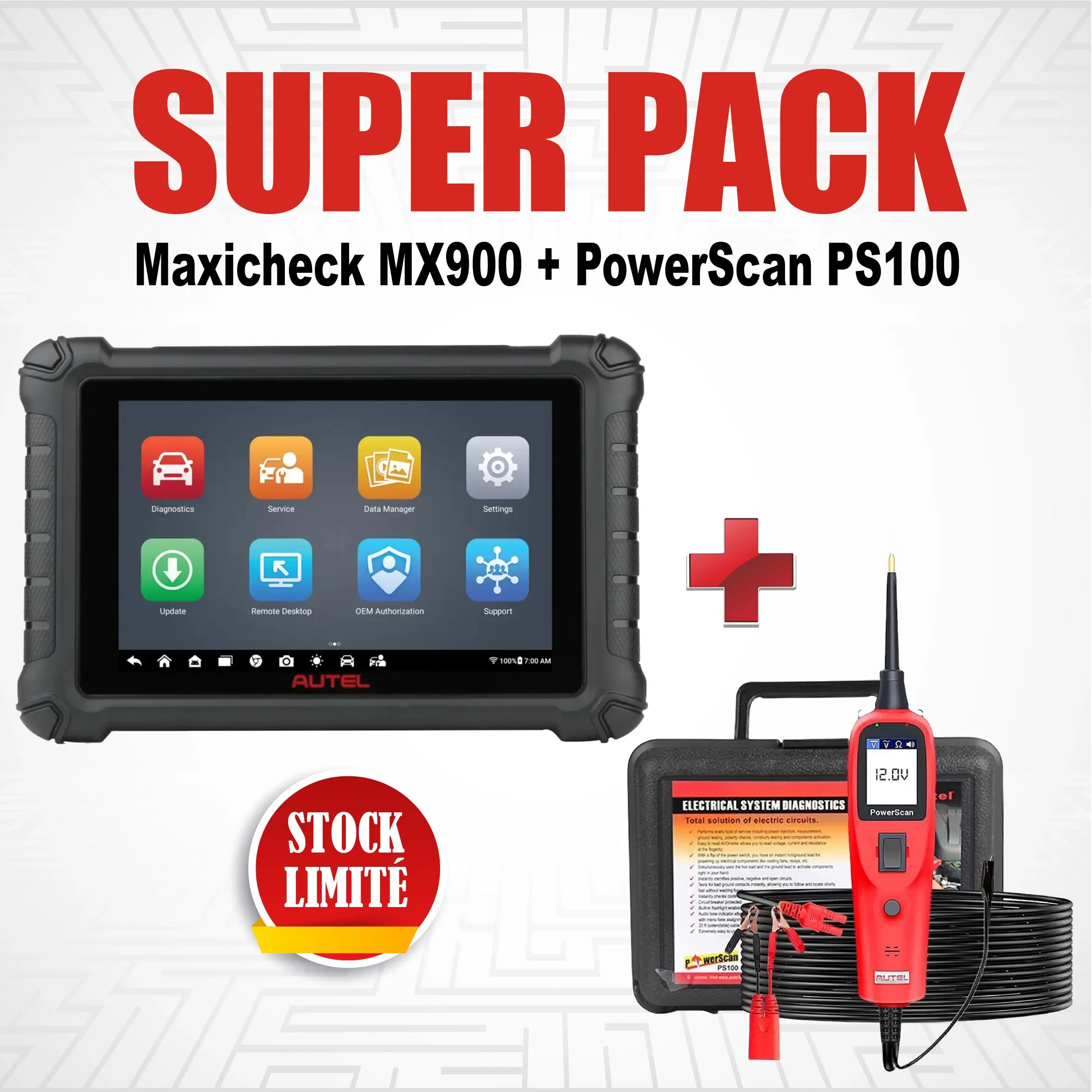 NOUV-COMMANDE-2025--28 (1) SUPER PACK AUTEL Maxicheck MX900 – Image 1