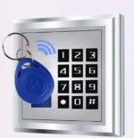 Carte Porte-clés BleuRFID KeyFob Tag 125Khz Carte Porte-clés bleu – Image 2