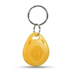 Carte Porte-clés  jauneRFID Tag 125Khz