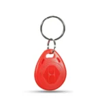 Carte Porte-clés RougeRFID Tag 125Khz