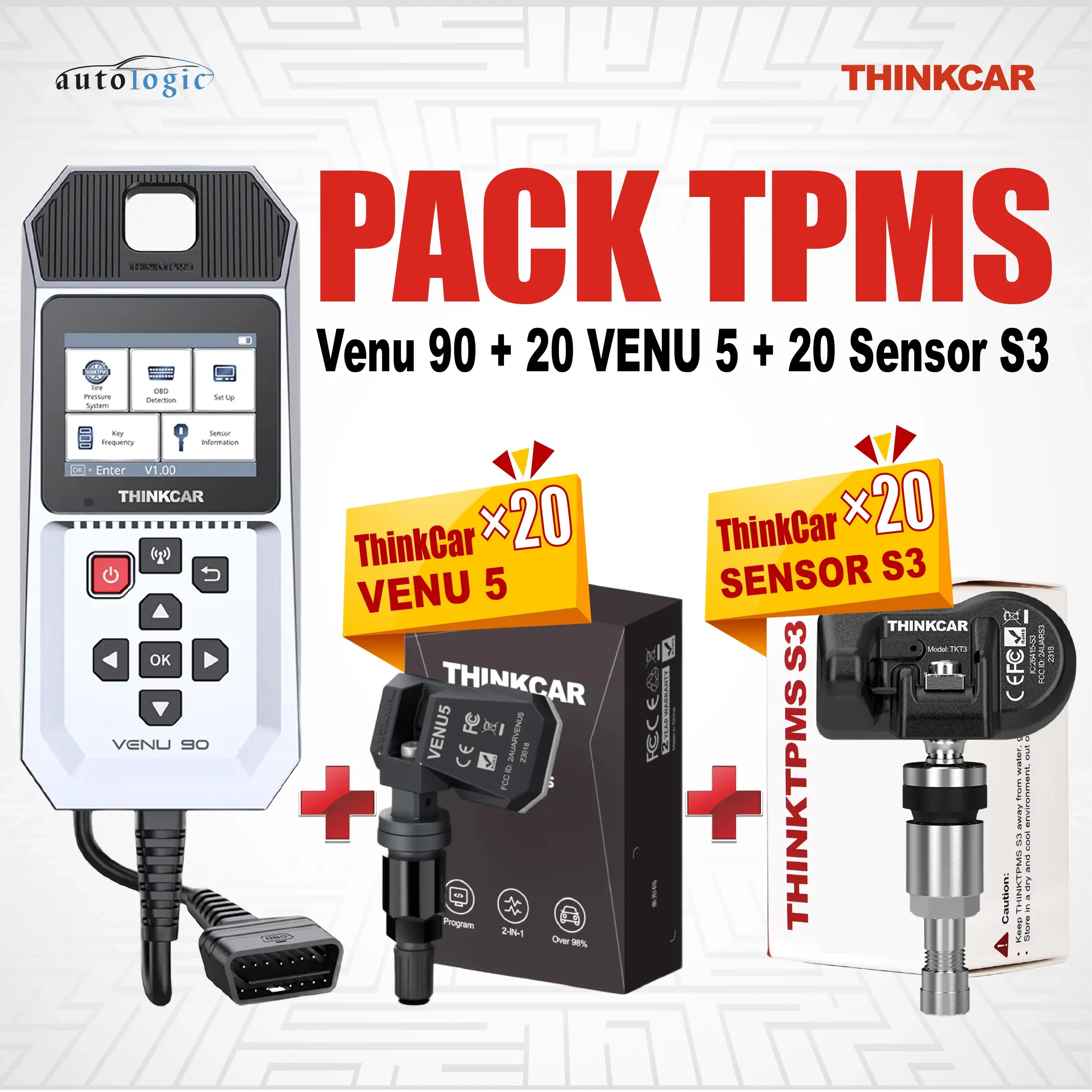 tpms-tinkcar-3 (1) Super Pack TPMS Venu 90 + 20 VENU 5 + 20 Sensor S3 – Image 1