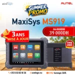 MaxiSys MS919 3 ans de mises Γ jour Gratuites